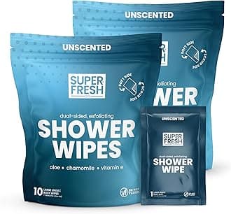Shower Wipes by FunkBlock 2 Pack Deal