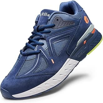 FitVille Wide Walking Shoes, 2E, 4E, 6E, Men's, Sneakers, Running Shoes, Training Shoes, Gymnasium Shoes, Thick Soles, Casual Shoes, Standing Work, Shock Absorption, Anti-Slip, Suede Mesh, Breathable,