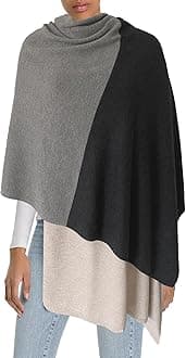 Moss Rose Women's Shawl Wrap Poncho Ruana Cape Open Front Cardigan Shawls for Spring Fall Winter
