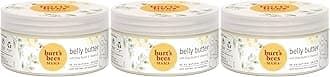 Mama Belly Butter Stretch Mark Cream for Pregnancy Massages Body & Reduces Scar Appearance, Prenatal & Postnatal Tummy Skin Care, Shea Butter & Vitamin E Rich Formula, 6.5 Oz (Pack of 3)