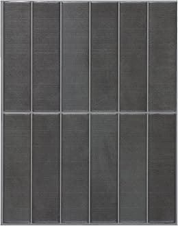 SMART TILES Peel and Stick Backsplash - 5 Sheets of 11.43" x 9" - 3D Adhesive Peel and Stick Tile Backsplash for Kitchen, Bathroom, Wall Tile