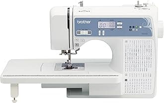 XR9550 Sewing and Quilting Machine, Computerized, 165 Built-in Stitches, LCD Display, Wide Table, 8 Included Presser Feet, White