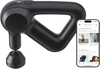 TheraGun Therabody Prime (4th Generation) - Deep Tissue Percussion Therapy Massage Gun - Bluetooth Enabled, Personal Massager for Pain Relief in Neck, Back, Leg, Shoulder and Body