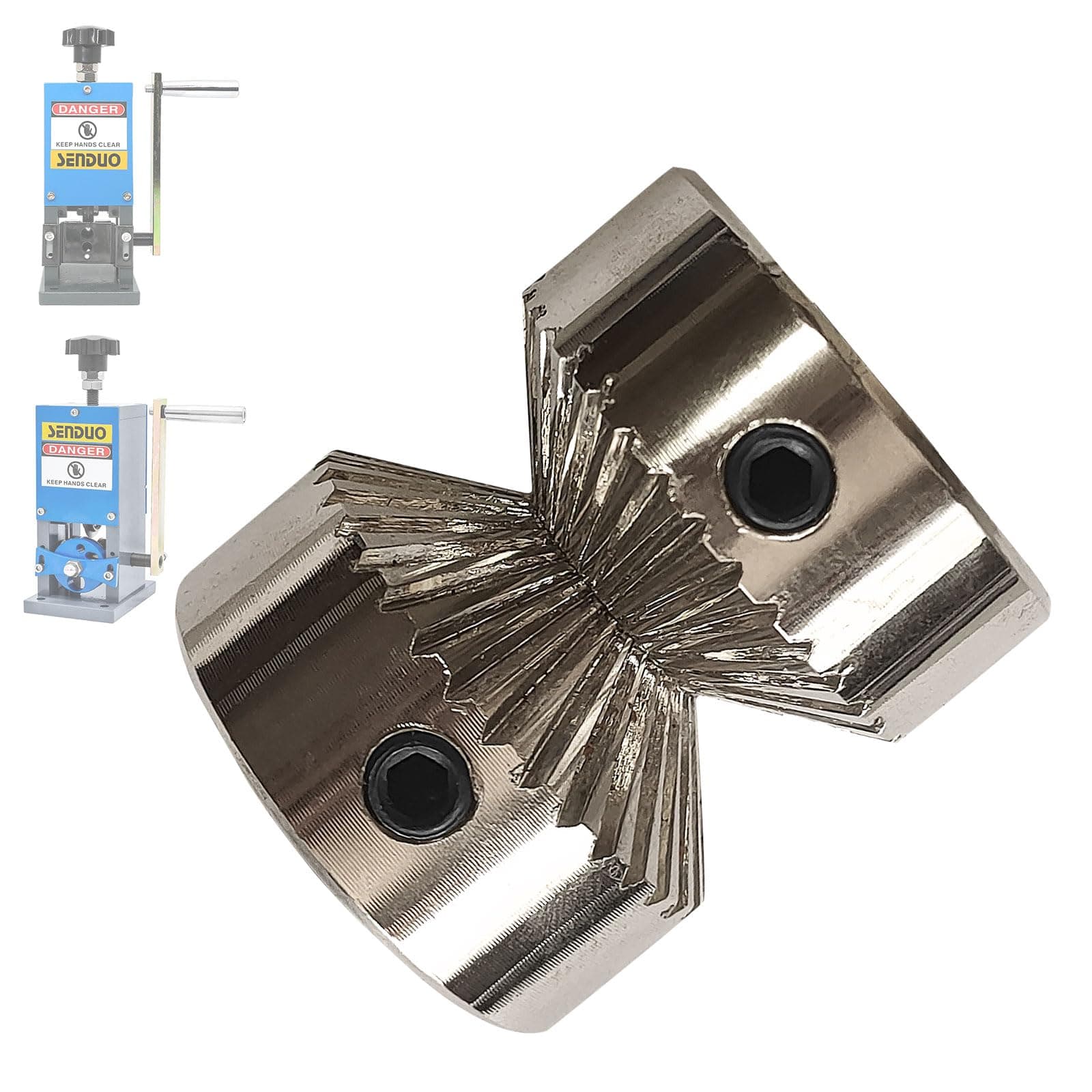 Upgraded Replacement Wire Passing Wheel for Copper Wire Stripper Machine,Feeder Assembly Replacement Kit,Upgrade and Improve Wire Stripping Machine (Not The Spindle)