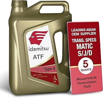 Idemitsu ATF Type S Automatic Transmission Fluid (Matic J, Matic D) - 5 Quart -30040101-95300C020