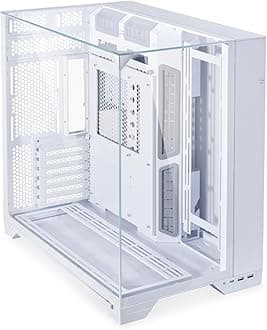 O11 Vision White Aluminum/Steel/Tempered Glass ATX Mid Tower Computer Case White - O11VW.US