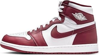 Jordan Men's 1 Retro High OG Artisanal Red White/Team Red (DZ5485 160)