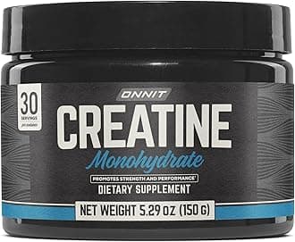Creatine Monohydrate Powder, IGEN(TM) Non-GMO Tested 5g Premium Creatine for Muscle Strength, Power and Lean Mass, Supports Brain Health, Brain Cellular Energy, Unflavored, 30 Servings, 5.29 oz