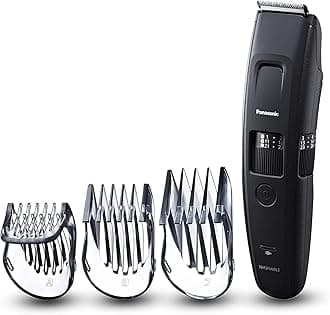 ER-GB86 Wet & Dry Electric Beard Trimmer for Men, Rechargeable Mens Grooming Kit, Sharp & Durable Blades, 58 Cutting Lengths From 0.5mm to 30mm, 3 Attachments, Long beards
