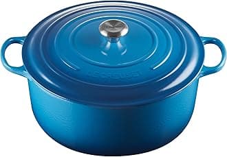 Le Creuset Enameled Cast Iron Signature Round Dutch Oven, 13.25 qt., Marseille