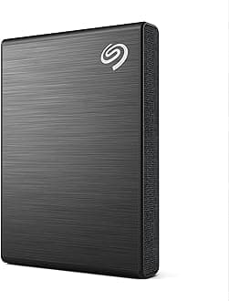 One Touch 1TB External SSD up to 1030 Mb/s, for Windows, Mac, Android App, 3yr Data Recovery Services, Portable Solid State Drive Black, 6 Month Mylio Create (STKG1000400)