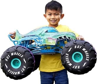 Monster Trucks Remote Control Car, Mega-Wrex in 1:6th Scale, Extra Large Toy Truck, More than 2ft Long, HPK28