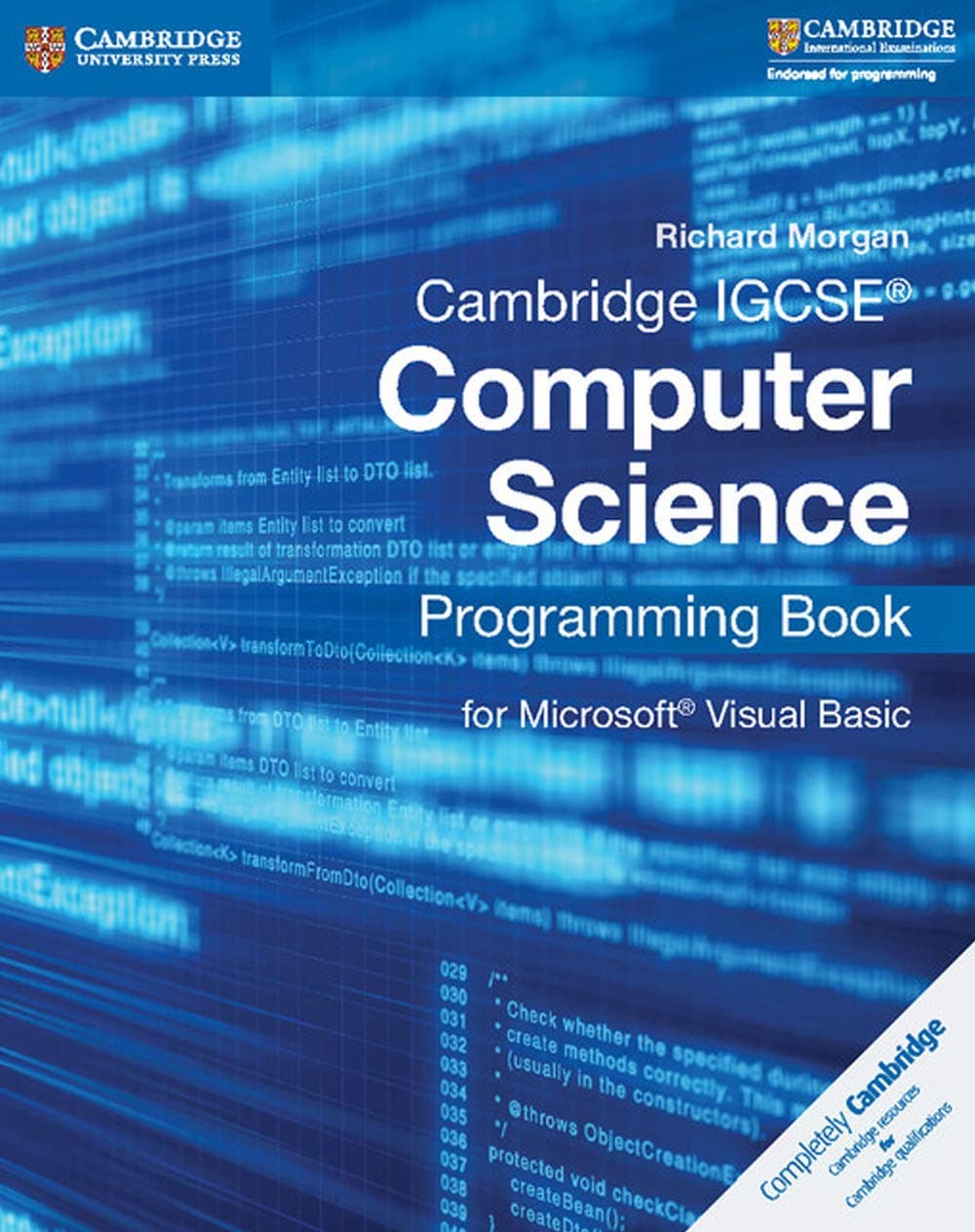 Cambridge IGCSE® Computer Science Programming Book: for Microsoft® Visual Basic (Cambridge International IGCSE)