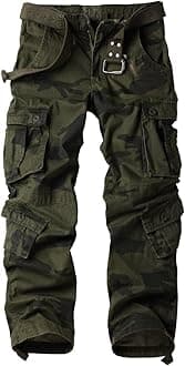 AKARMY Men's Boyfriend Cargo