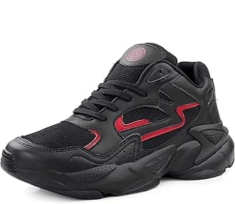 Men Lace Up Running Shoes