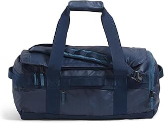THE NORTH FACE Base Camp Voyager Duffel—42L - PFAS Free, Shady Blue/Summit Navy, One Size