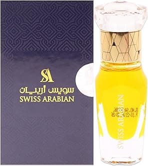 Swiss Arabian Mukhalat El Wahda For Unisex - Luxury Products From Dubai - Long Lasting Personal Perfume Oil - A Seductive, Exceptionally Made, Signature Fragrance - Luxurious Scent Of Arabia - 0.4 Oz