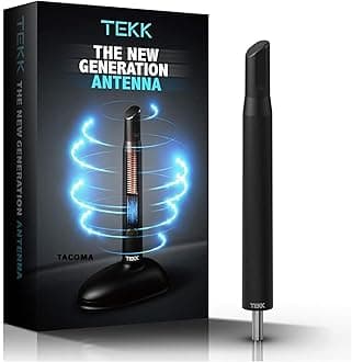 Tekk Short Antenna Compatible with 1995-2016 Tacoma/Designed for Optimized FM/AM Reception / 4.8 Inches