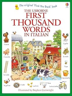 First Thousand Words In Italian - Usborne New Edition