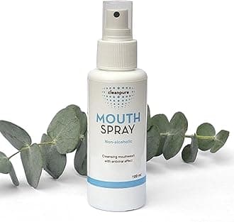 – Antimicrobial Hypochlorous Mouth Spray, Protects Teeth & Gums, Relieves Dry Mouth, Oral Thrush, All Natural, Alcohol Free (100 ml)