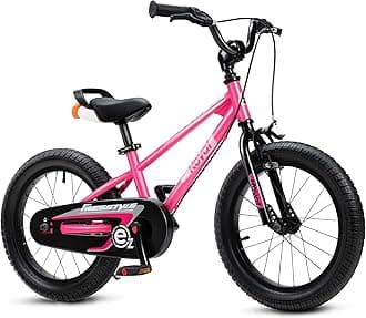 Royalbaby EZ Kids' Innovation 2-in-1 Balance & Pedal Learning Bicycle, 12/14/16/18 Inch for Boys & Girls Ages 3-9 Years, Multiple Colors