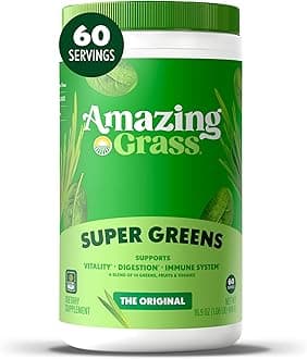 Green Superfood All Natural Drink Powder 60 Servings Original 78458