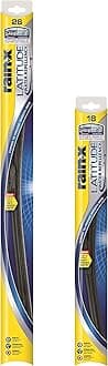 Rain-X Latitude Water Repellency Wiper Blade Combo Pack 26" and 18"