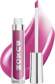 BUXOM Full-On Plumping Lip Polish, Lip Plumper Gloss, Enhancing Tinted Lip Gloss, Formulated with Peptides and Vitamin E for Plump, Moisturized Lips