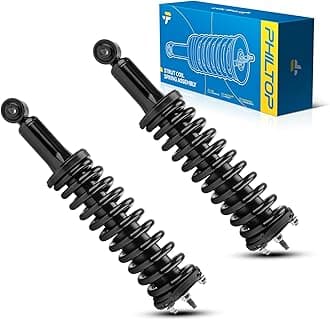 PHILTOP Front Complete Struts Shock absorber fits for Toyota Tacoma 1995 1996 1997 1998 1999 2000 2001 2002 2003 2004 171352L 171352R Struts with Coil Spring Assemblies Set of 2 SAA017