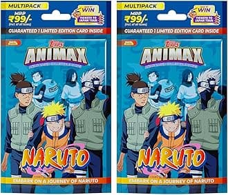 Animax 2024 Official Naruto Collectible Card Game(Multipack of 2)