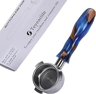 bottomless portafilter for espresso machines (resin blue 54mm)