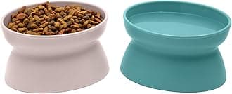 Kitty City Raised Cat Food Bowl Collection_Stress Free Pet Feeder and Waterer