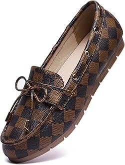 Loafers for Women Comfortable Slip On Flats with Memory Foam Insole for Daily Wearing