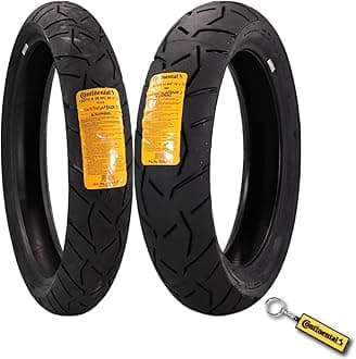 Continental ContiTrailAttack 3 Tour Motorcycle Tire 59V - High-Performance Grip, Enhanced Stability, and Quick Warm-Up (120/70 R19, 150/70 R17)