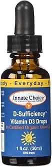 Innate Choice D Sufficiency Liquid Vitamin D3, 1 Fluid Ounce
