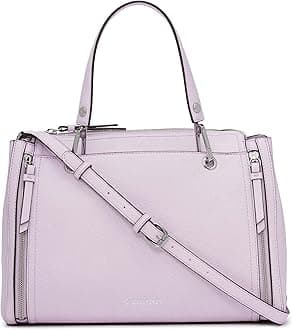 Calvin KleinReyna Novelty Satchel, Caramel Combo, One Size