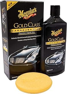 Meguiar's G7016EU Gold Class Carnauba Plus Premium Liquid Wax Autowachs, 473ml