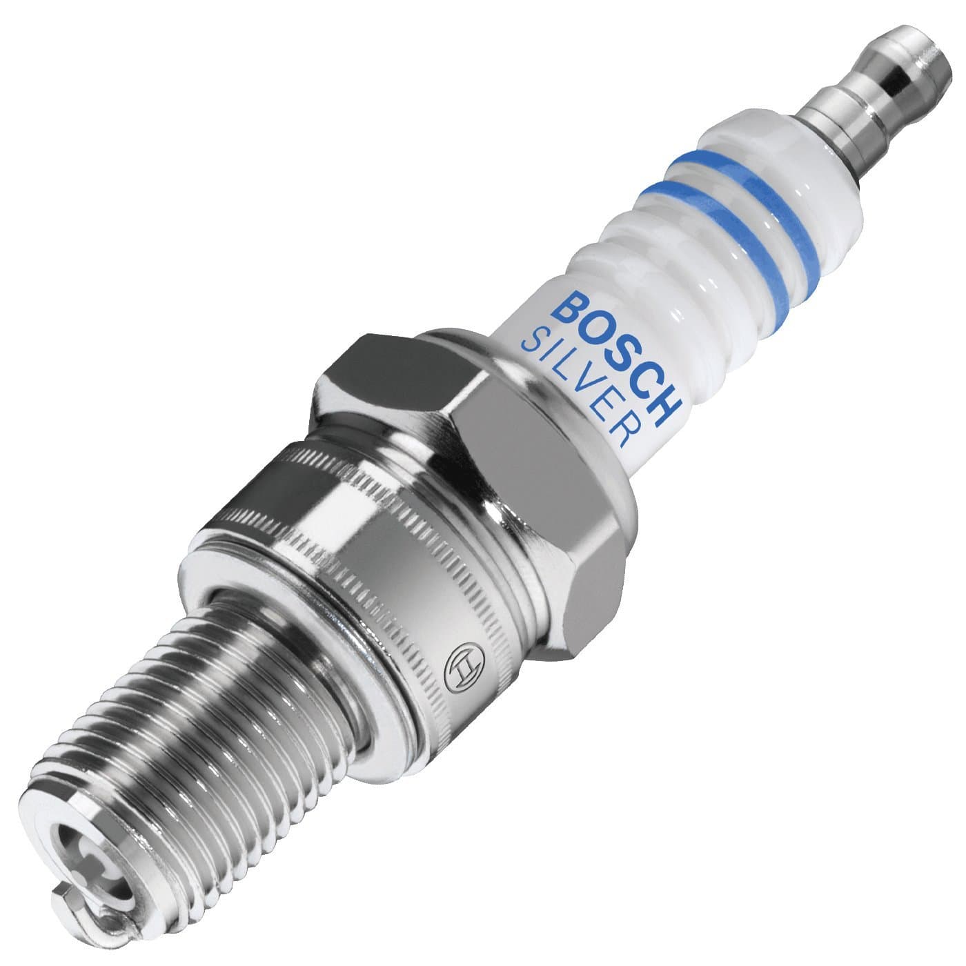 Bosch FR8DS-10PK Silver Spark Plug for Select VW (Pack of 10)