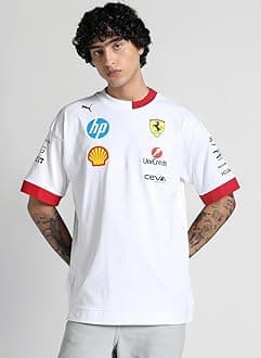 PUMA Scuderia Ferrari F1 2025 Driver's Oversized Tshirt