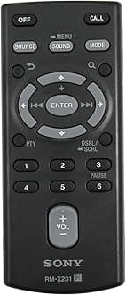 New RM-X231 Remote Control for MEX-GS610BT Car Audio 1-489-810-42 Y