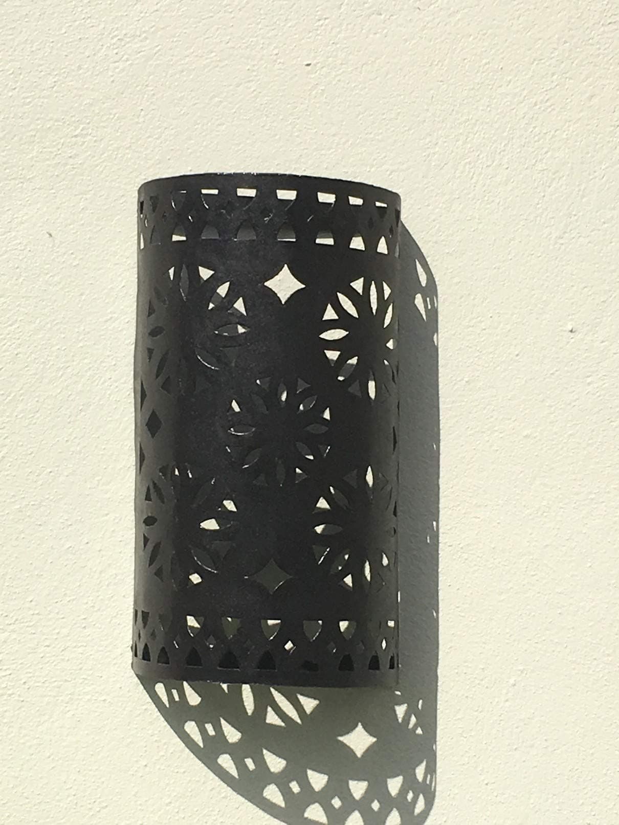 Moroccan Iron wall light shade