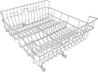 sparefixd Upper Basket Tray with Wheels to Fit Lamona Dishwasher