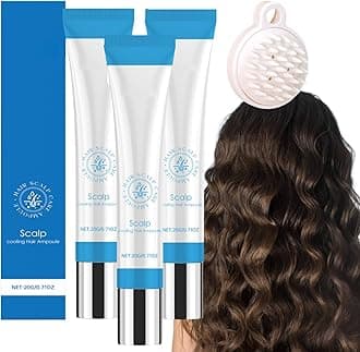 Hair Growth Serum,3Pack Scalphy Scalp Serum Scalp Cooling Hair Ampoule