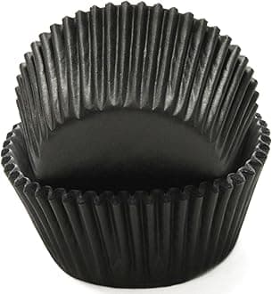 Chef Craft Classic Cupcake Liners, 50 count, Black