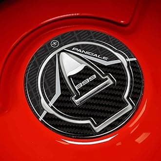 labelbike - 3D Sticker Motorcycle Fuel Tank Cap Protection and Decoration in Resin Compatible with Ducati Panigale 899 2013-2015 Motorcycle