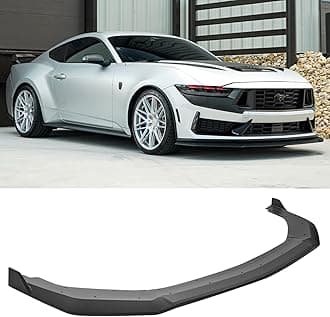 Front Bumper Lip Splitter for 2024-2025 Ford Mustang Dark Horse 3PCS. (Matt Black)