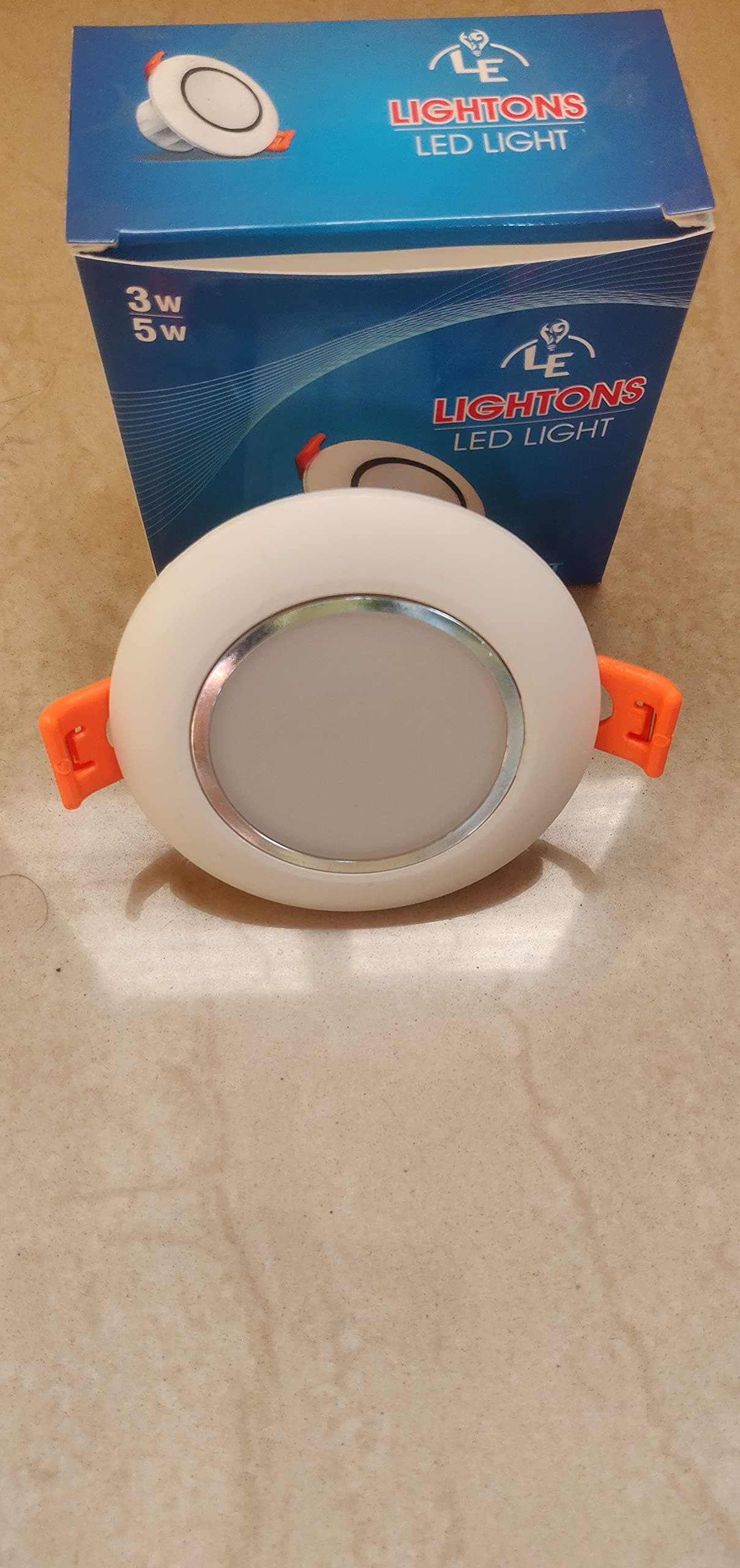 Plastic LIGHTONS LED 5W DEEP Junction Box Light