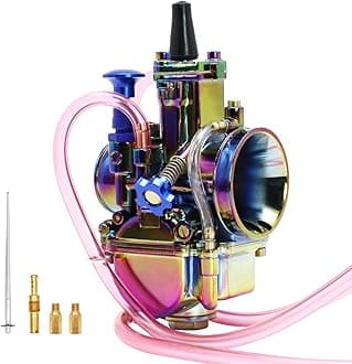 Carburetor Motorcycle Colorful Rainbow 4T Universal Refitting Parts Racing for 50 100 150 200 250cc DirtBike,21mm