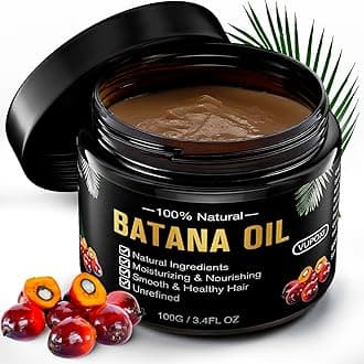 Batana Oil for Hair Growth: Dr Sebi Organic Raw Batana Oil from Honduras - 100% Pure & Natural - For Thicker & Stronger Hair - 4 FL OZ (4fl, unscented)