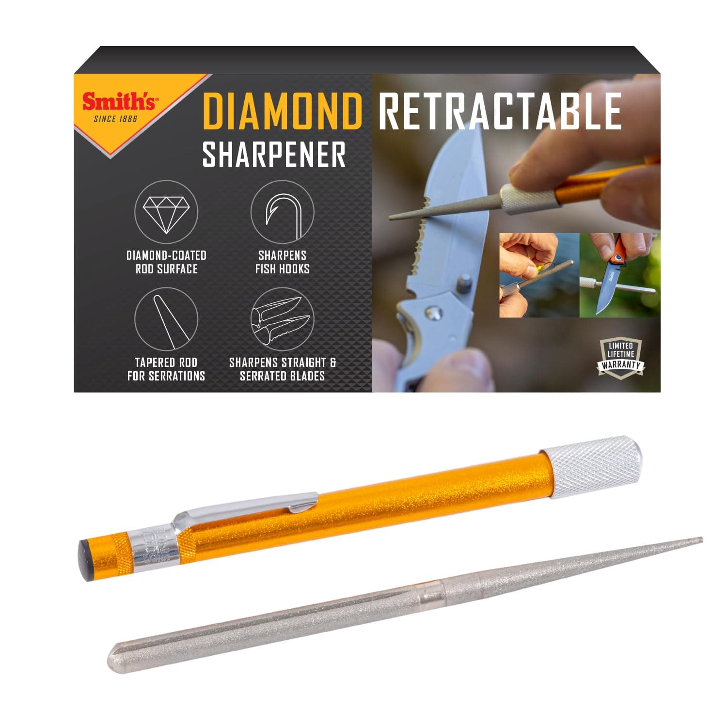 Diamond Retractable Sharpener